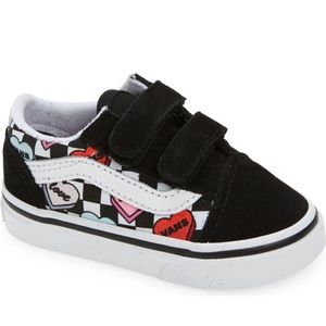Van’s Old Skool Candy Heart toddler shoes